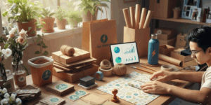 empaque para marca de forma sustentable